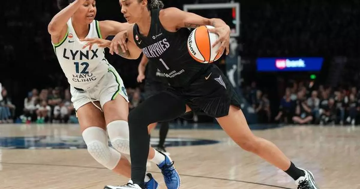 Zandalasini scores 18 as the Valkyries beat the Lynx for 1st time in franchise history, 80-66