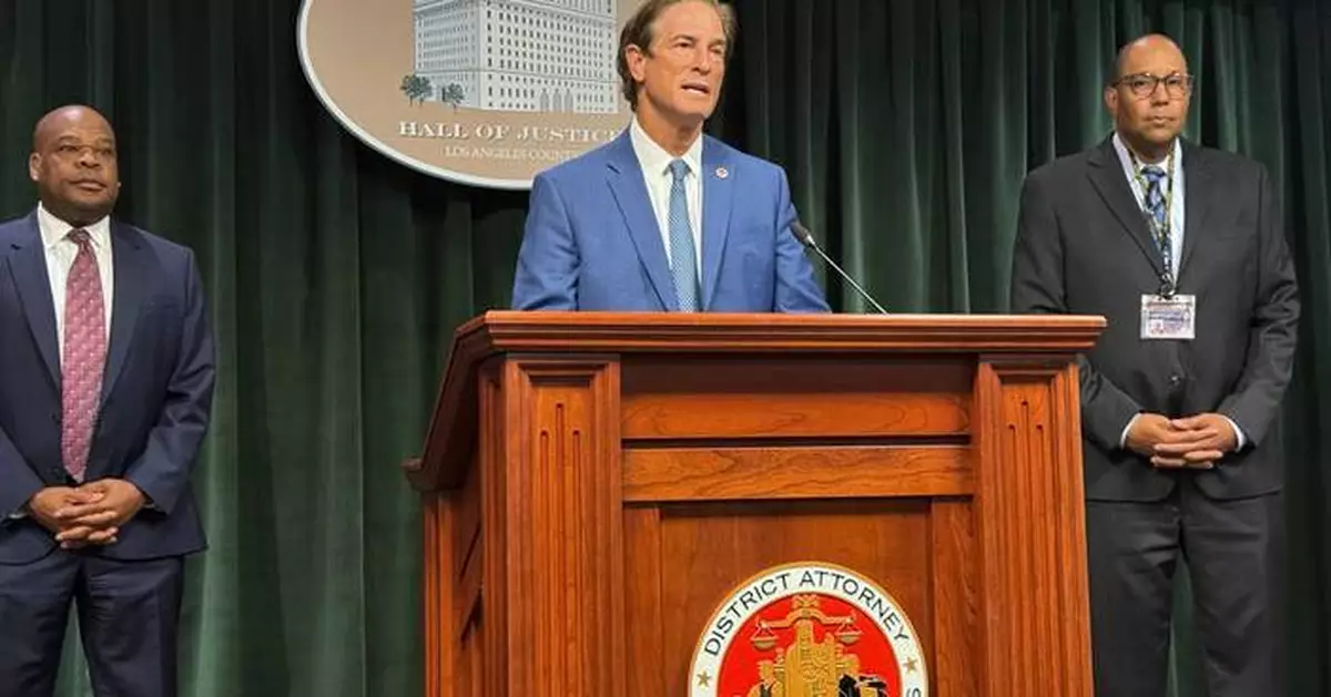 Los Angeles DA, criticized for charging officer who taped others making racist remarks, drops felony