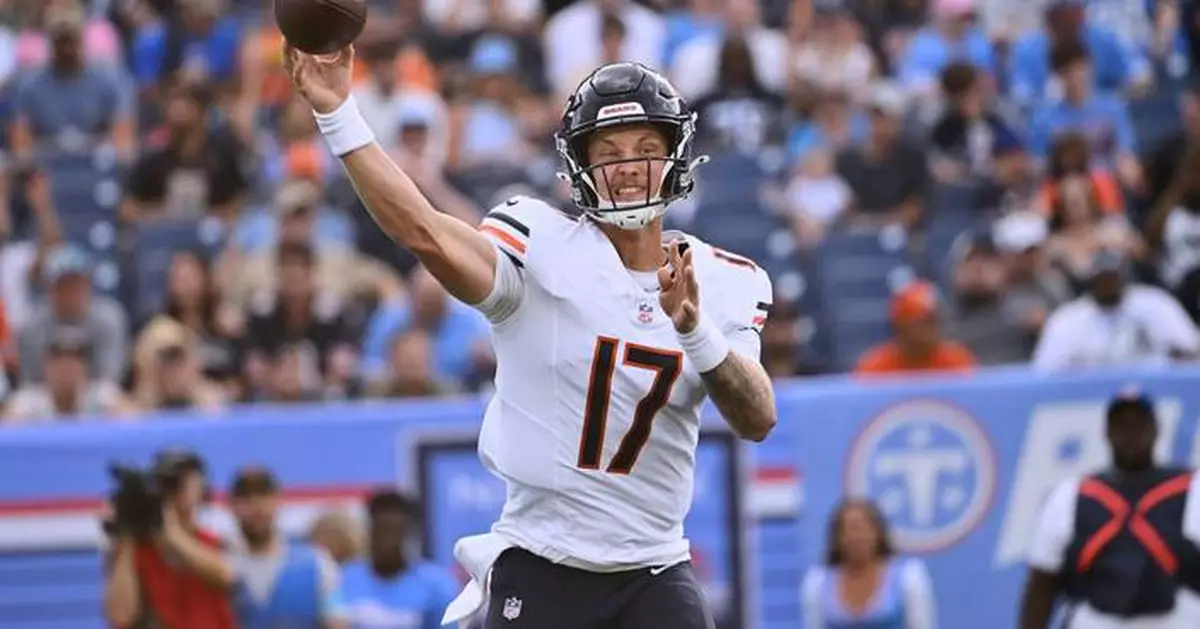 Tyson Bagent sparks the Bears with a 97-yard opening TD to wrap preseason with win over Titans