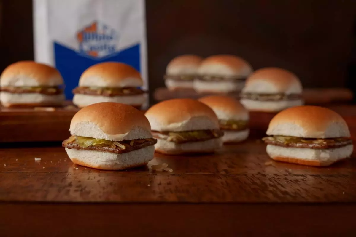 White Castle's Original Sliders are back in a 10-Sack for $8.99 at participating Castles through Aug. 23. 100% beef, steam-grilled on a bed of onions.