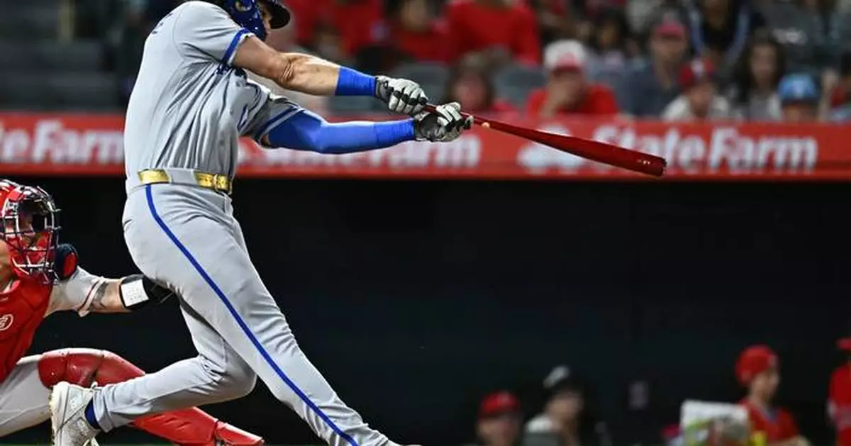 Royals beat the Angels 7-6 to snap 4-game losing streak