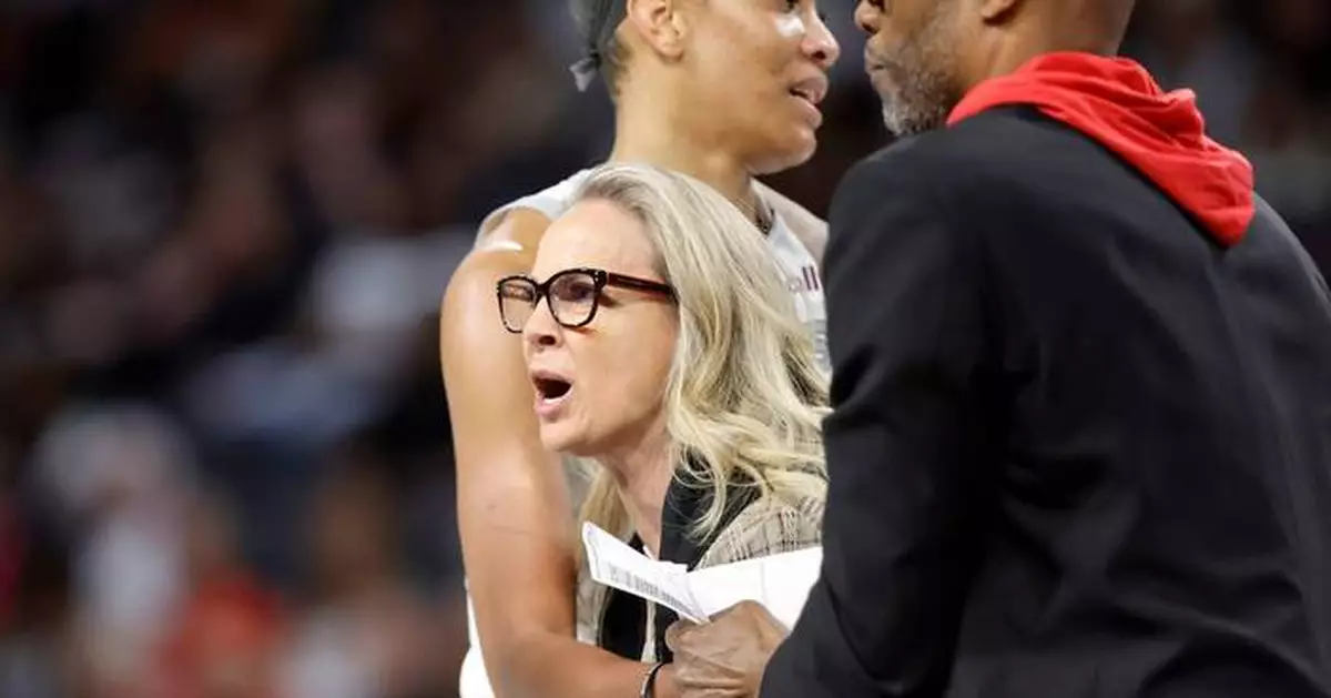 Rhyne Howard scores 23 and Dream beat Aces 97-82. Las Vegas coach Becky Hammon ejected in 1st half