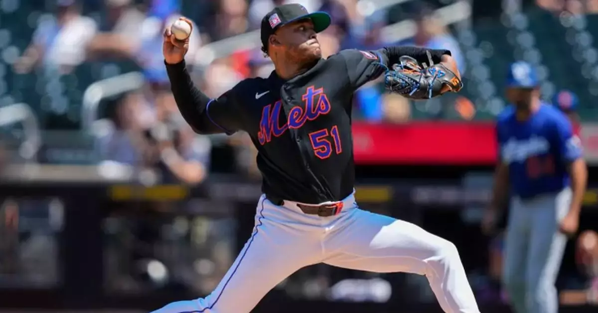 Mets trade pitcher Freddy Peralta to Rays for 3 minor leaguers