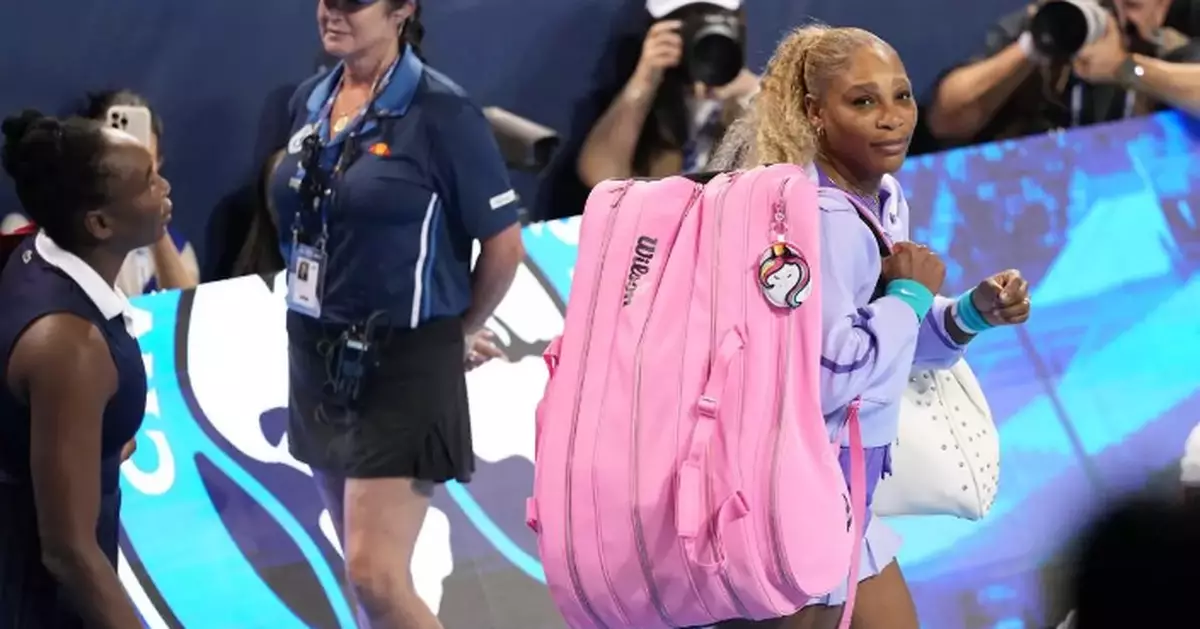Serena and Venus Williams return to doubles and lose close match in Cincinnati