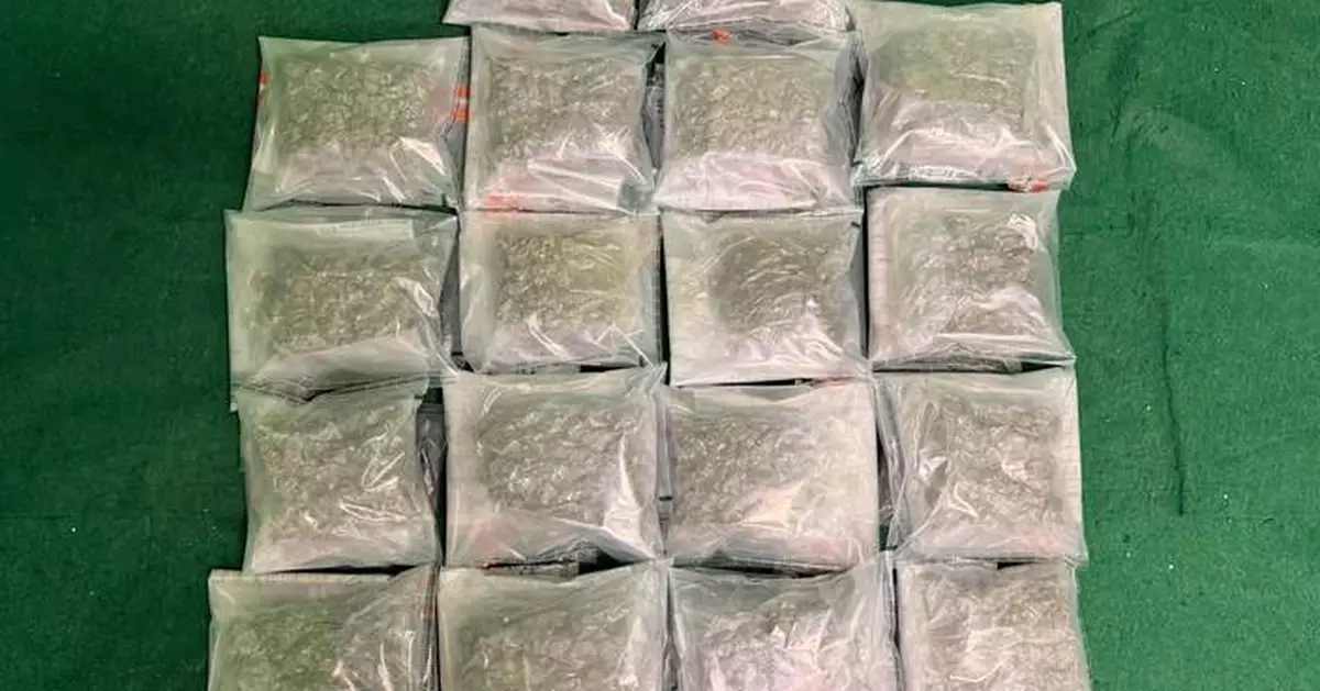 Hong Kong Customs Seizes About 6kg of Suspected Cannabis Buds at Airport, Arrests Mainland Passenger