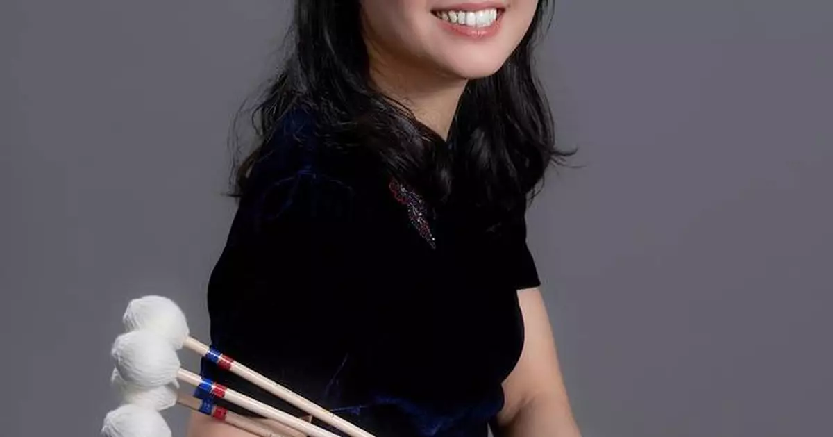 Elise Liu Leads 'The Voice Within' Percussion Concert in Hong Kong This September