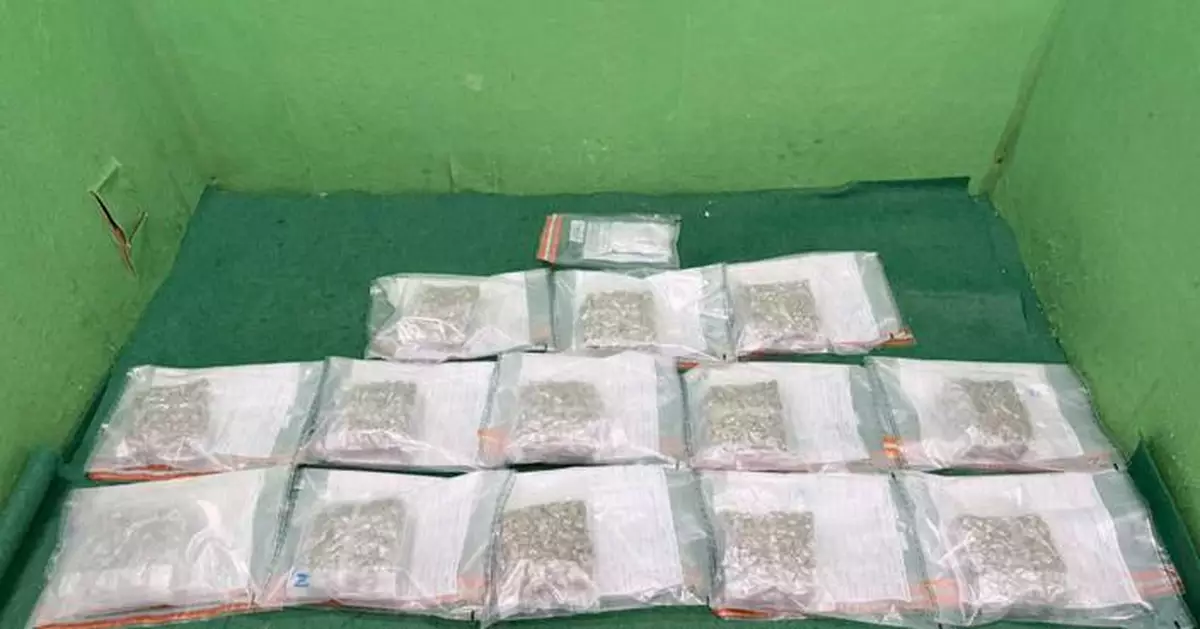 Hong Kong Customs Seizes 4kg of Cannabis at Airport; 55-Year-Old Man Arrested for Drug Trafficking.