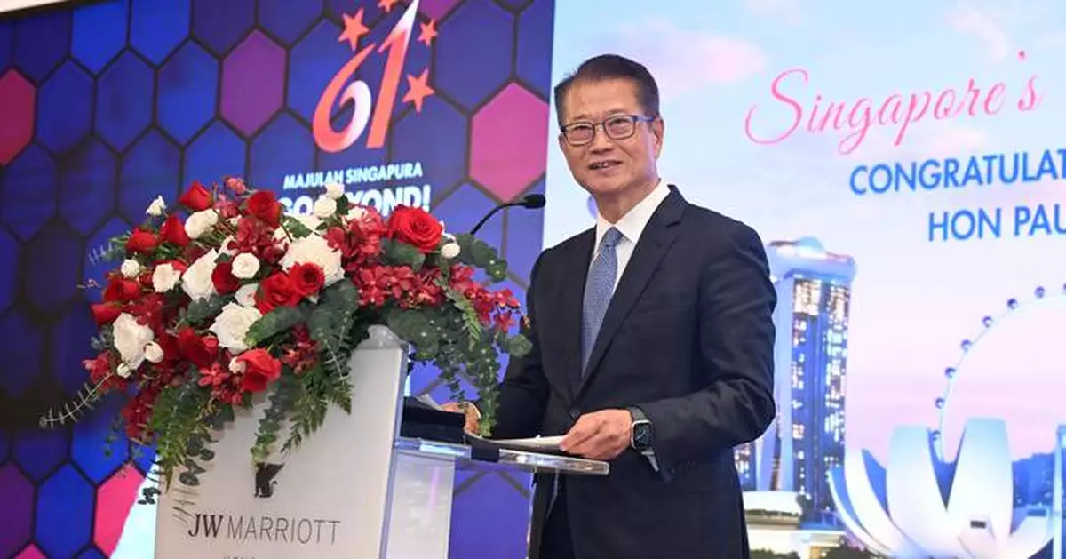 Financial Secretary Highlights Hong Kong-Singapore Cooperation and Regional Synergy at Singapore National Day Dinner