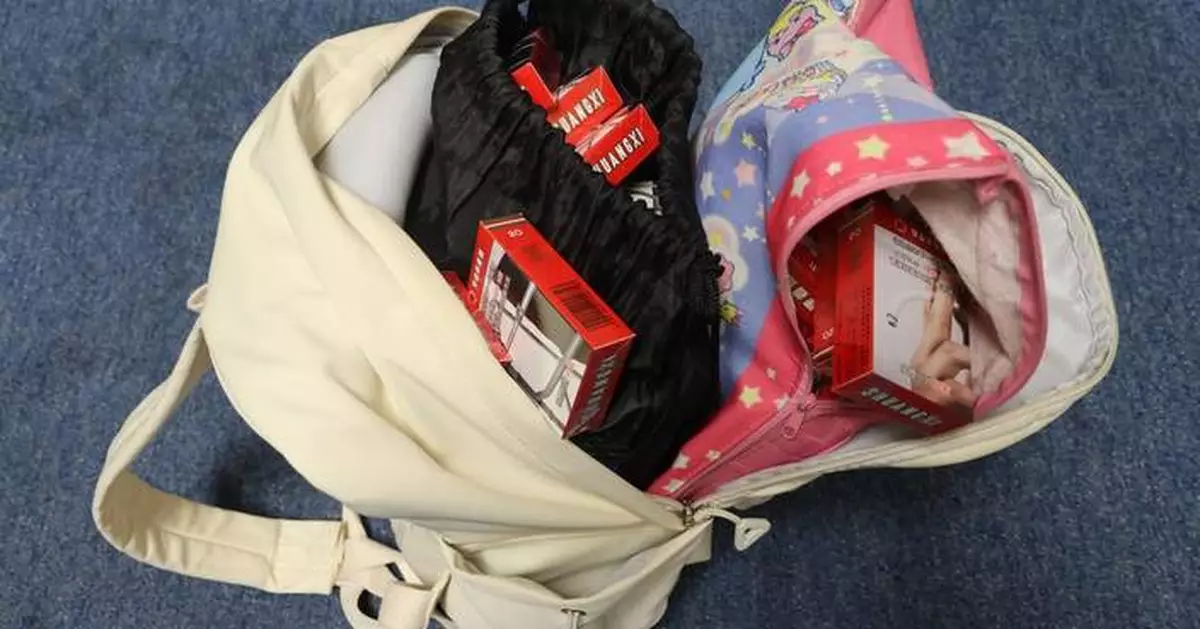 Mainland Woman Jailed for 8 Weeks for Smuggling Duty-Not-Paid Cigarettes into Hong Kong
