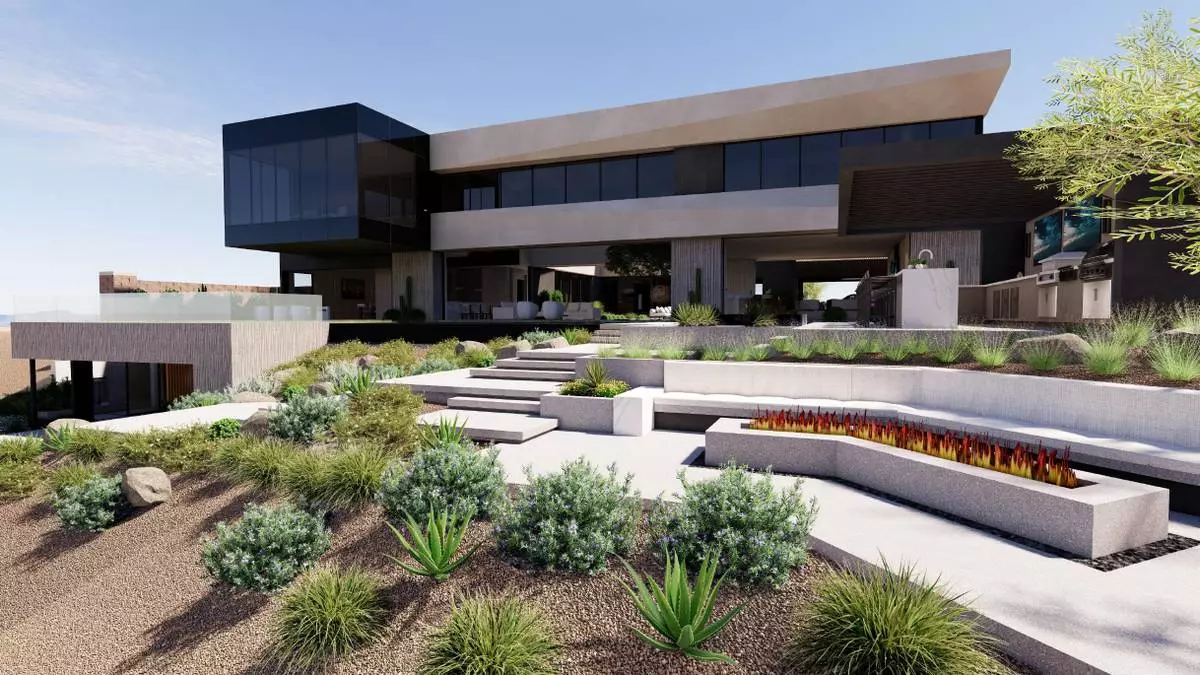 The New American Home 2027 features a full package of windows and doors by Western Architectural Openings that emphasize natural light in the home and create spectacular panoramic views