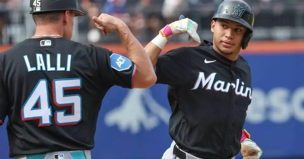 Sanoja, Conine homer to help the Marlins beat the Mets 6-2
