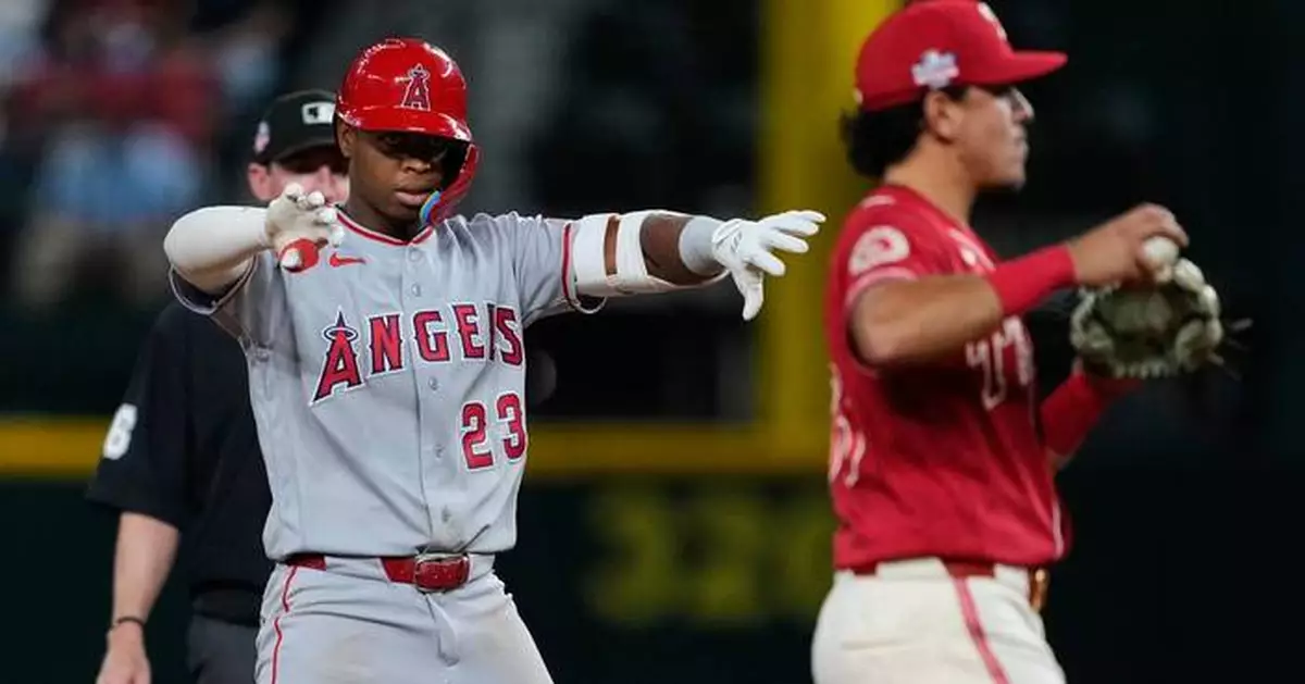 Scoreless through 9, Rangers beat Angels 2-1 as Langford has tying RBI then scores winner in 10th