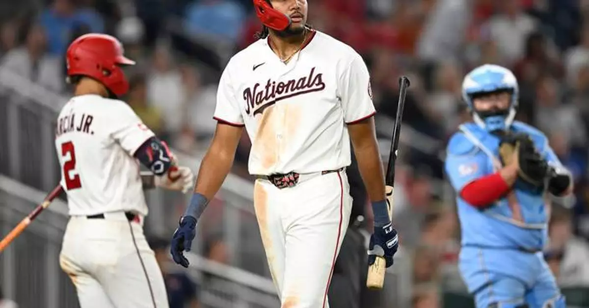 Nationals All-Star outfielder James Wood placed on 10-day injured list with left oblique strain