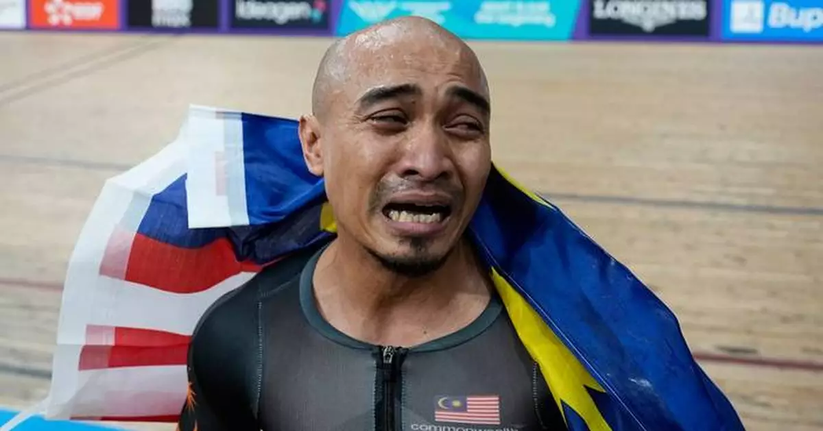 Emotional Azizulhasni wins Commonwealth Games keirin gold at 38 for Malaysia