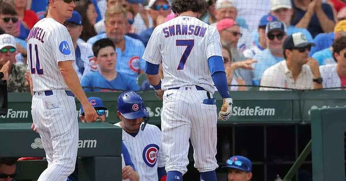 Cubs shortstop Dansby Swanson will miss about a month with left oblique strain