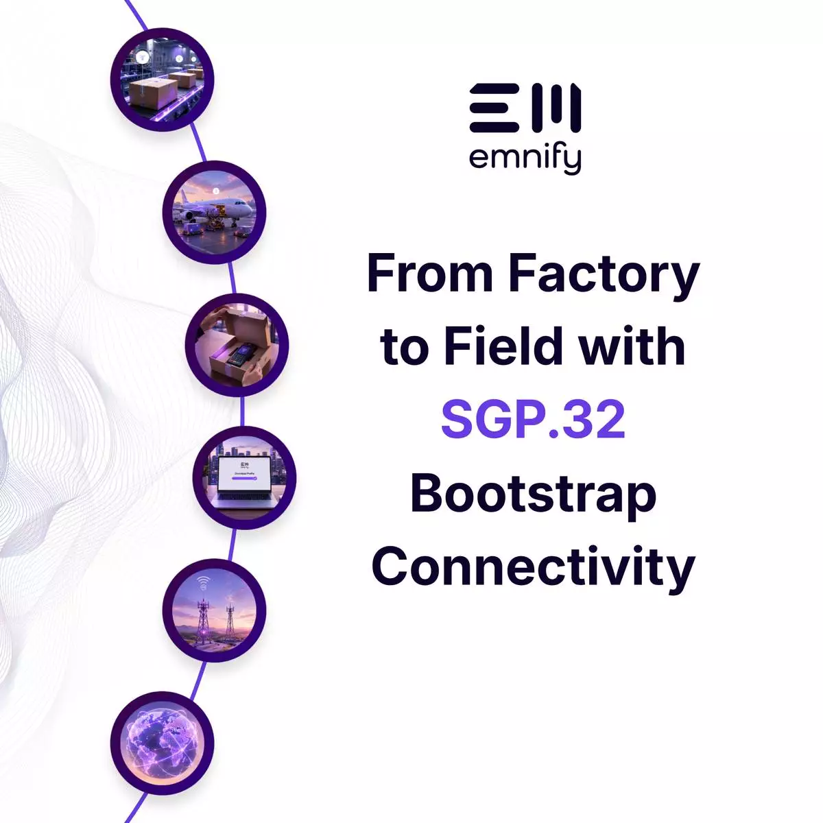From Factory to Field with SGP.32 Bootstrap Connectivity