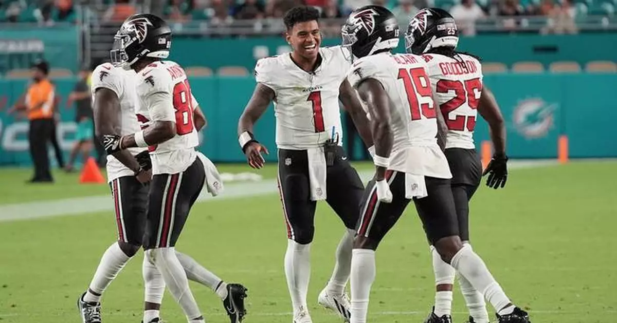 Tua Tagovailoa leads TD drive and loses fumble in Falcons' 17-12 preseason win over Dolphins