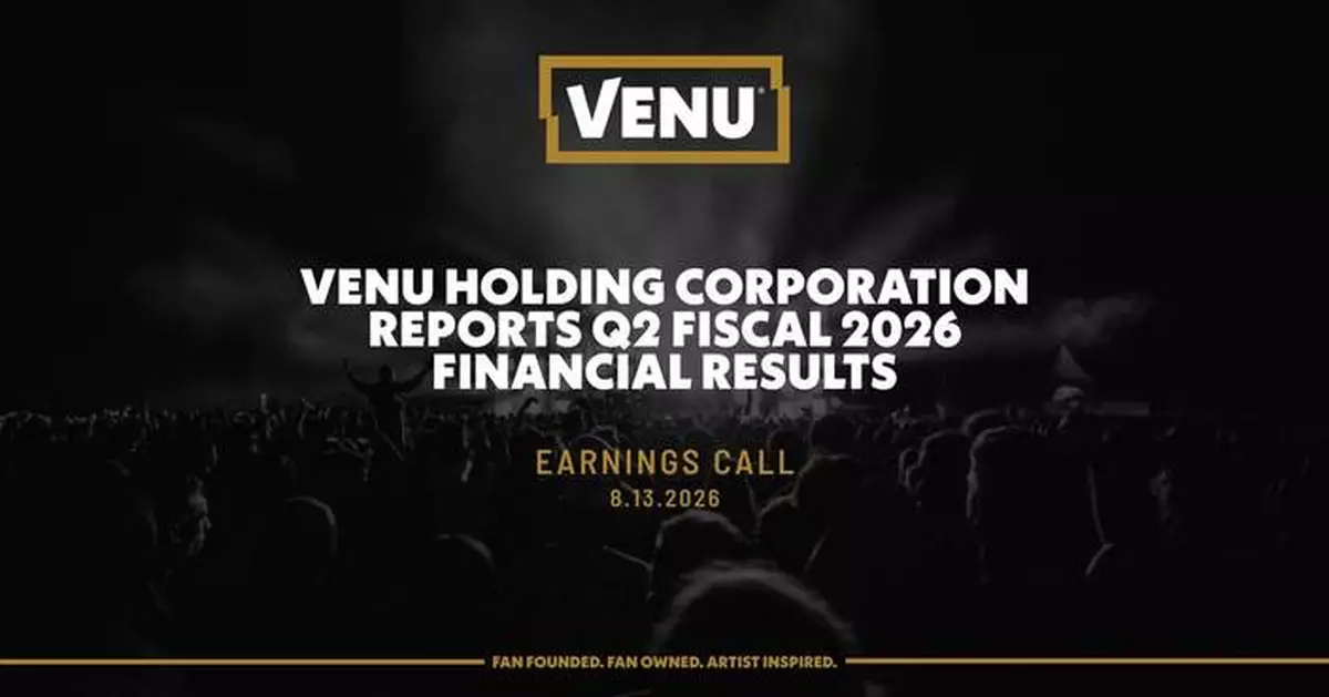 Venu Holding Corporation Reports Second Quarter Fiscal 2026 Financial Results