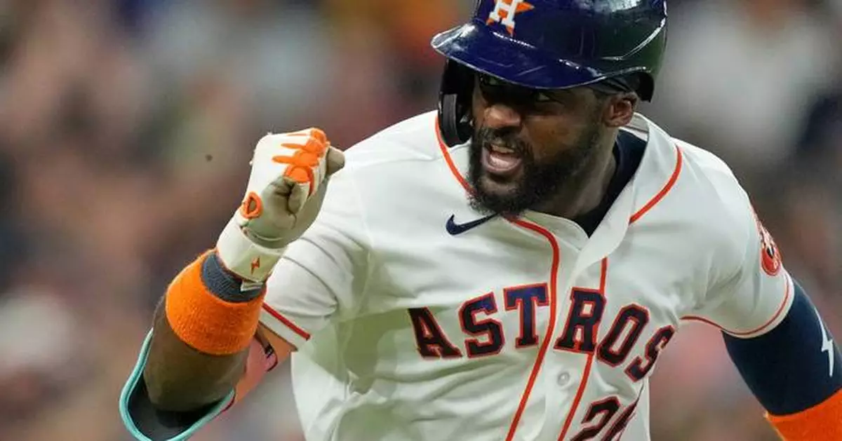 Astros edge Rangers 5-4, stretching AL West lead with 5th straight win
