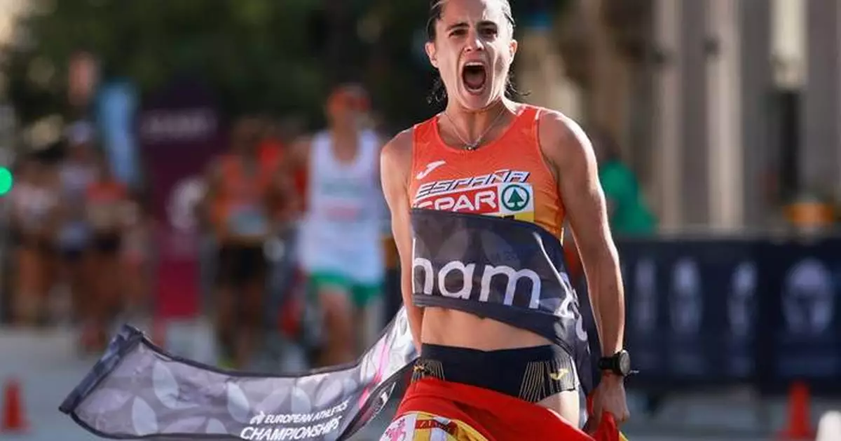 Women's race walk world records set at European championships