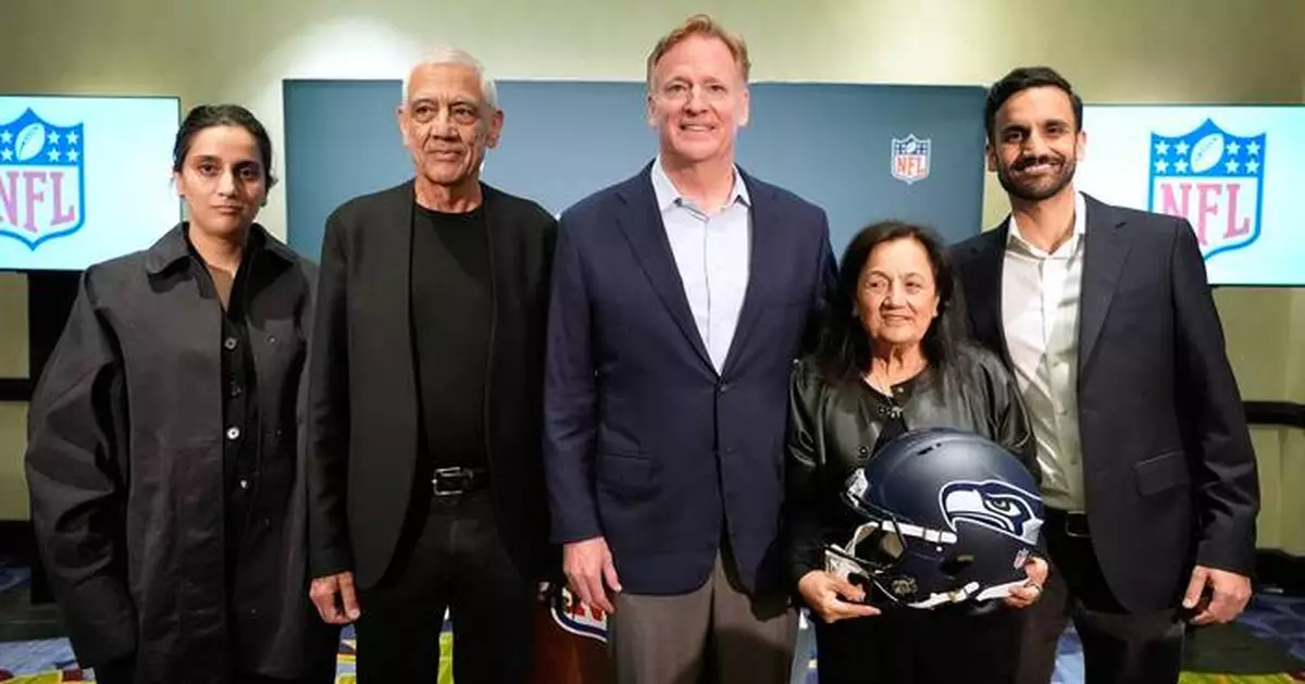 NFL owners unanimously approve the sale of the Seahawks to Vinod Khosla and his family