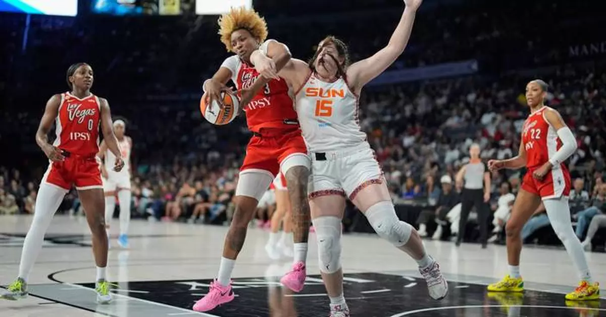 Las Vegas Aces lose NaLyssa Smith for season to injury, a major blow to WNBA champs' repeat hopes