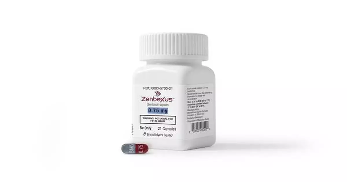 U.S. FDA Grants Accelerated Approval to Bristol Myers Squibb's First CELMoD Therapy ZENBEXUS™, in Combination with Daratumumab and Hyaluronidase-fihj and Dexamethasone (ZDd) for Patients with Multiple Myeloma, as Early as First Relapse