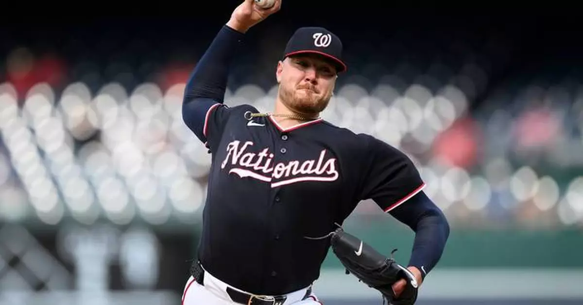 Washington Nationals pitcher Cade Cavalli's no-hit bid ends after 6 2/3 innings against Cubs