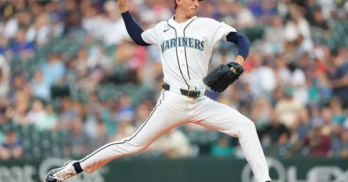 Raleigh continues homer barrage, Kirby fans 9 as Mariners beat Phillies 4-1