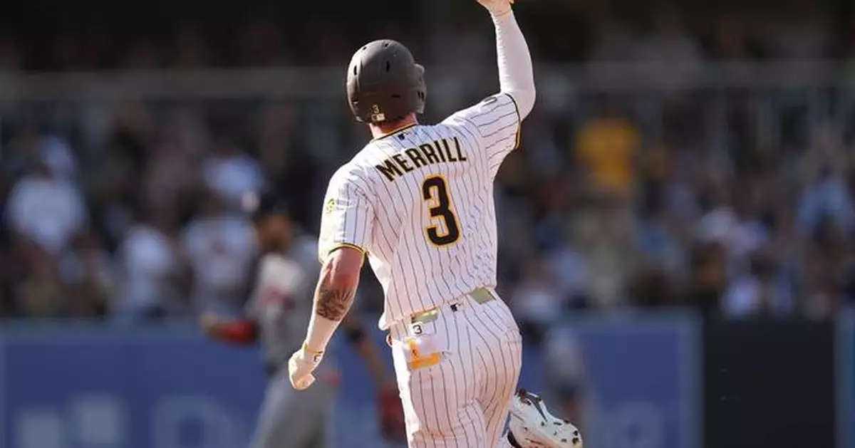 Jackson Merrill's home run helps Padres beat Astros 3-2