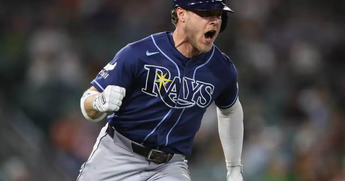 Taylor Walls homers from each side of the plate to make Tampa Bay Rays history