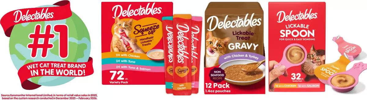 Certification mark and Product Packaging of "DELECTABLES®"