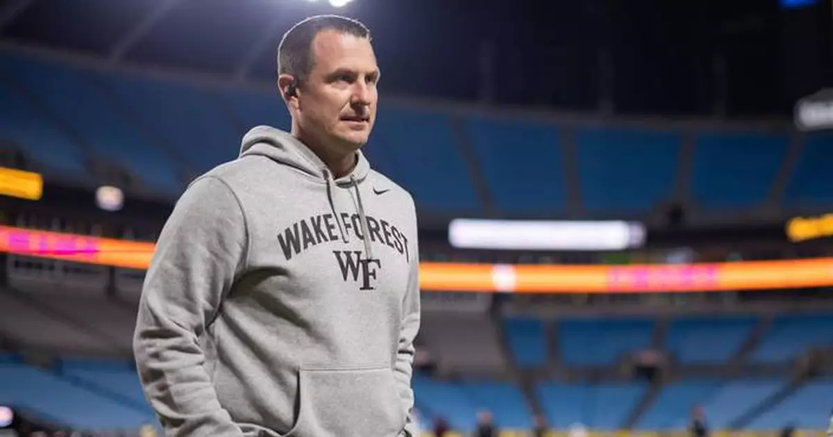 Wake Forest aims for strong follow-up to a 9-win debut season under Jake Dickert