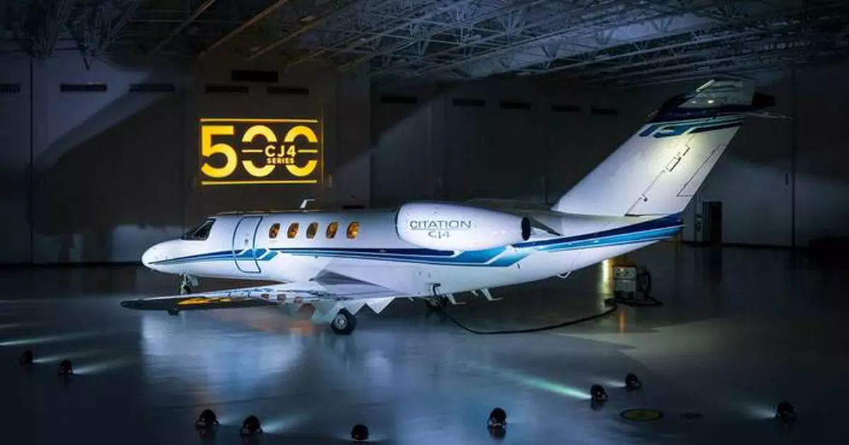 Textron Aviation Celebrates 500th Cessna Citation CJ4 Delivery as Gen3 Era Advances