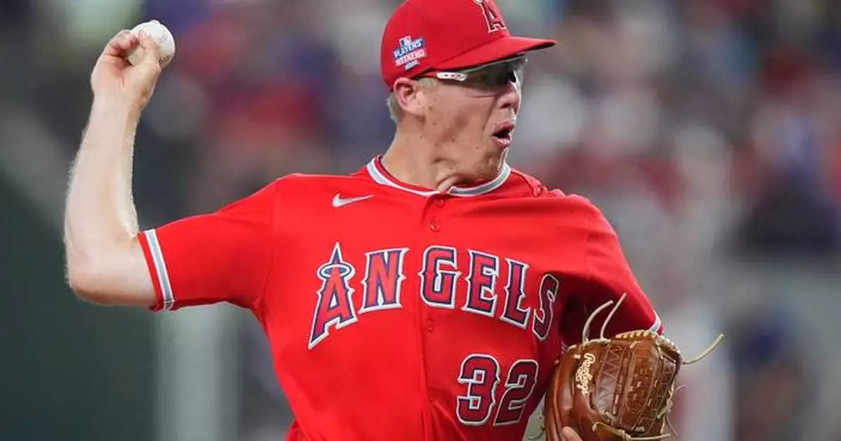 Angels' Ryan Johnson, two relievers combine on 1-hitter in 3-0 victory over the Rangers