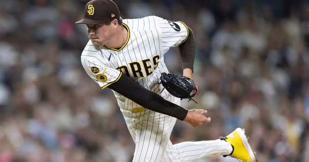 Merrill's 2-run homer and Miller's 30th save lead the Padres to a 3-2 win over the Brewers