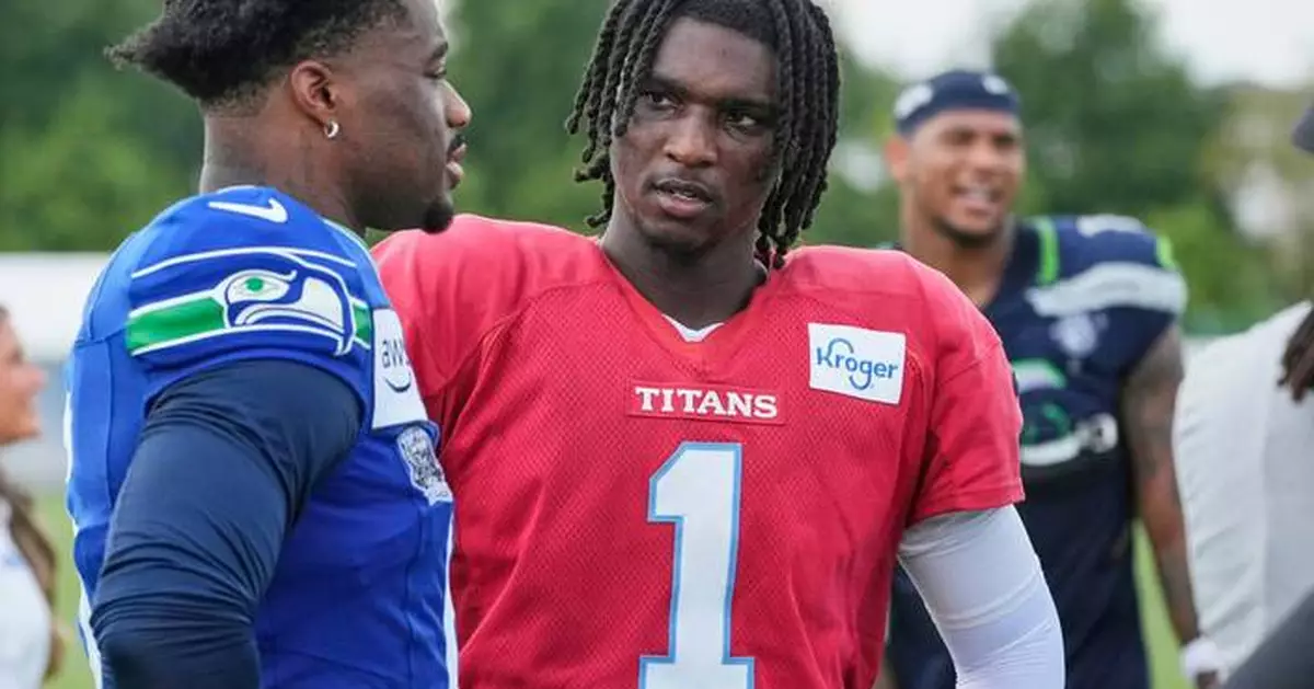 Mike Macdonald: Titans QB Cam Ward 'in command' during Seahawks-Titans joint practice