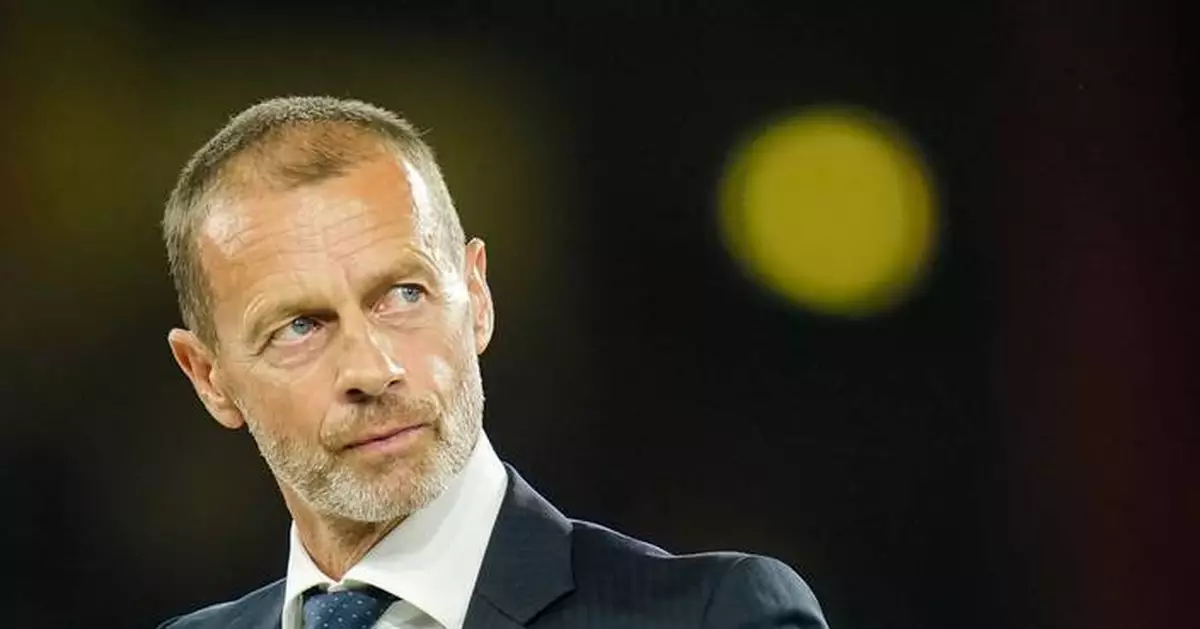 UEFA president Ceferin says he won't run against FIFA president but calls for Infantino to quit