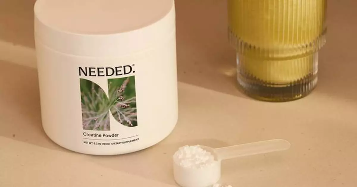 Needed Launches Women’s Creatine, Addressing a Long-Overlooked Nutrient Gap