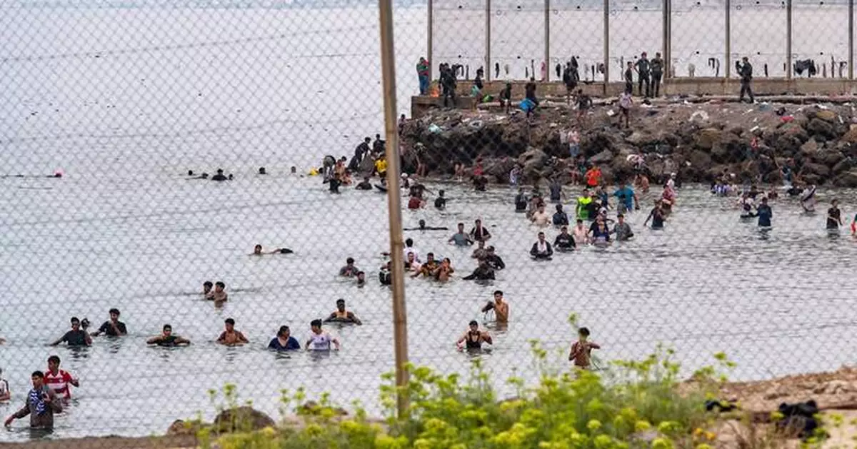 Runaway online rumors sparked frantic rush by migrants to the Spanish enclave of Ceuta