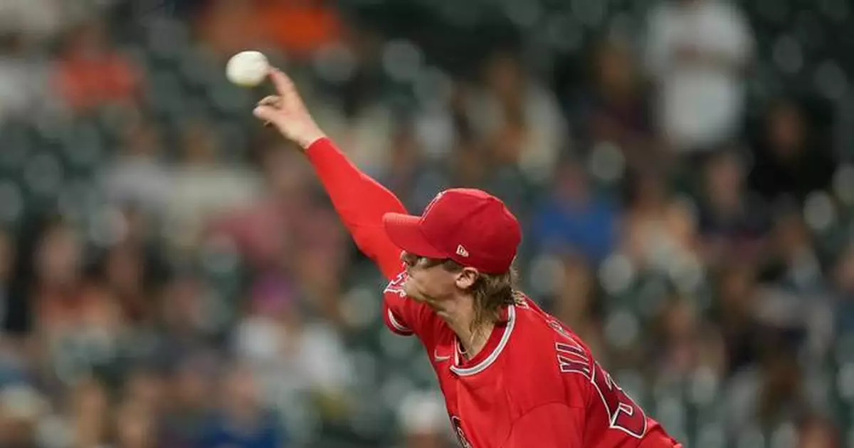Rookie George Klassen dazzles with 7 scoreless innings as Angels beat AL West-leading Astros 3-1