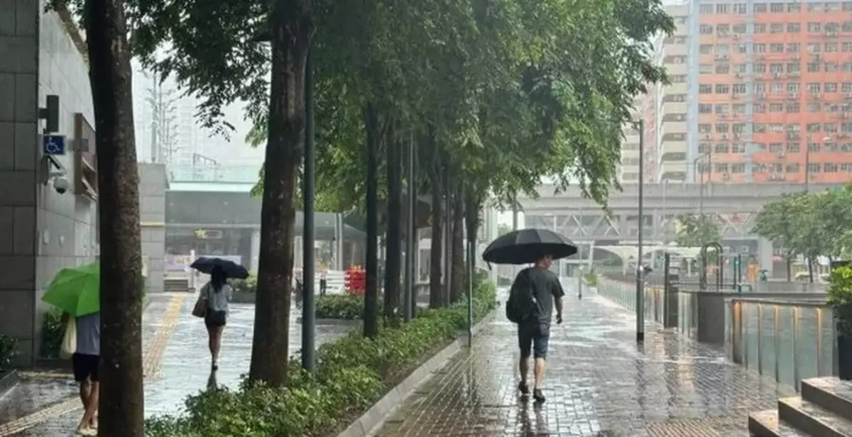 Hong Kong Experiences a Gloomy and Rainy July with Strike of Noul