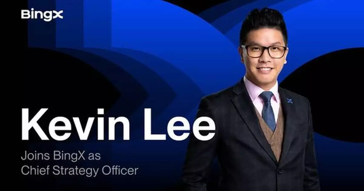 BingX Appoints Kevin Lee as Chief Strategy Officer to Accelerate its Multi-Asset, User-Centric Vision