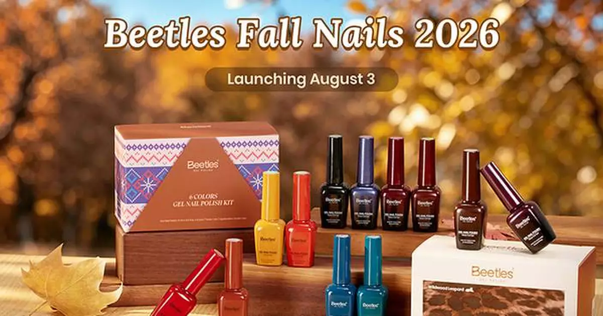 Beetles Gel Polish Interprets Fall 2026 Nail Trends Through Vintage Colors and Animal-Inspired Art