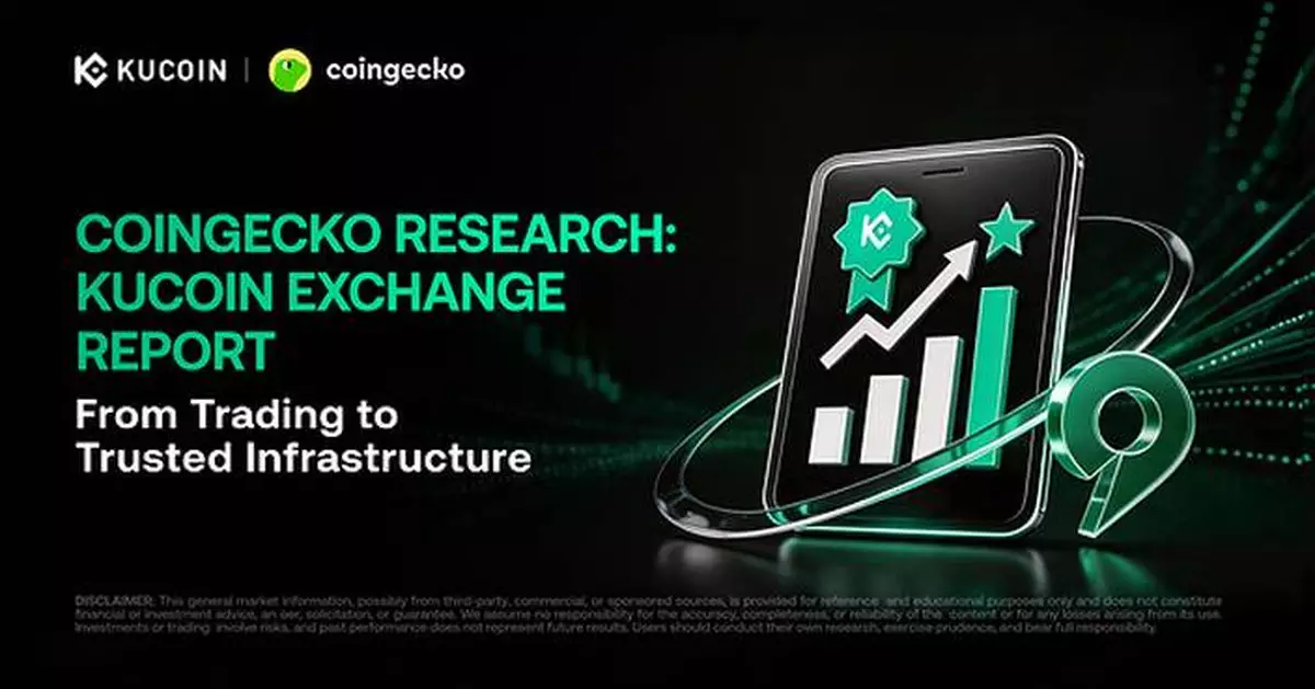 CoinGecko Research: KuCoin's Nine-Year Evolution Reflects Crypto's Shift from Trading to Trusted Infrastructure
