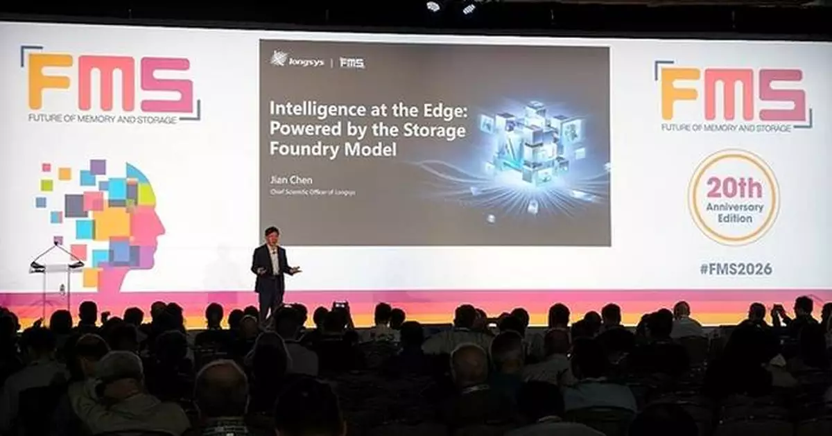 FMS 2026 | Longsys Chief Scientist Jian Chen Highlights the Storage Foundry Model for Edge AI