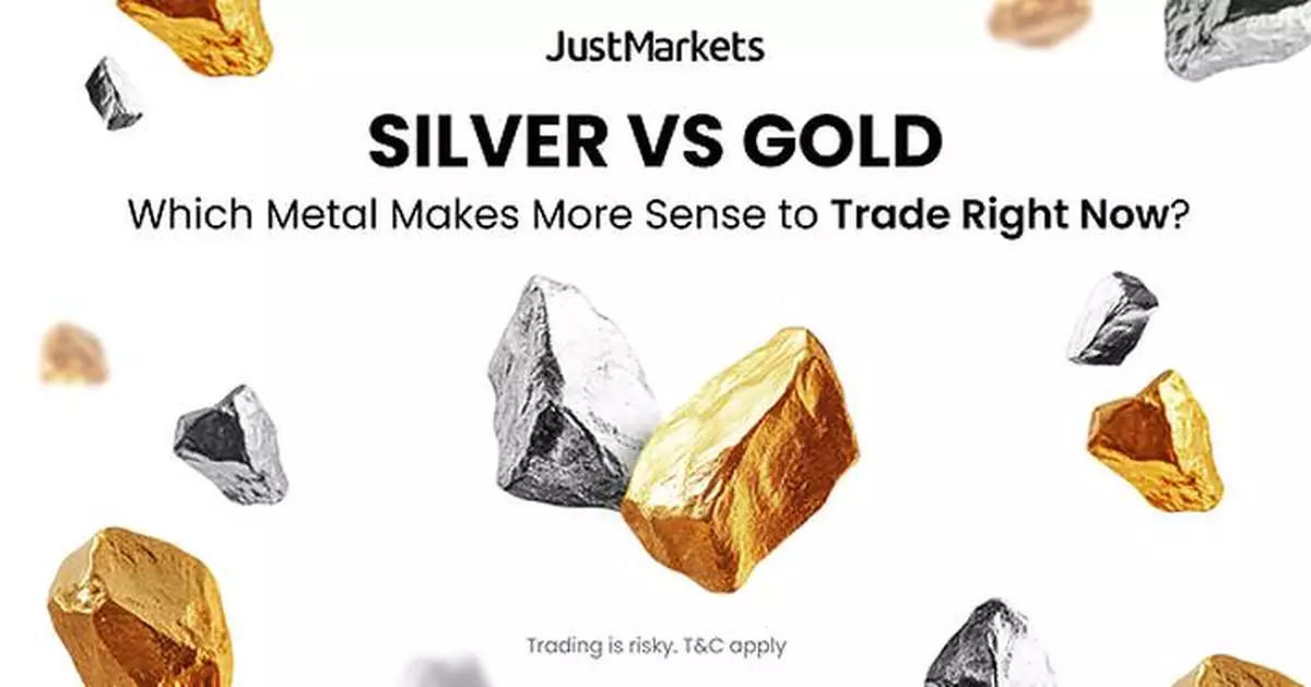 JustMarkets' Thought: Which Metal Makes More Sense to Trade Right Now? Silver or Gold?