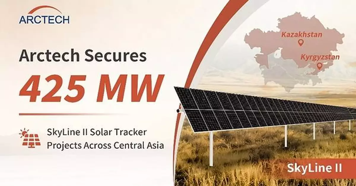 Arctech Strengthens Central Asia Presence with 425 MW of New Solar Projects