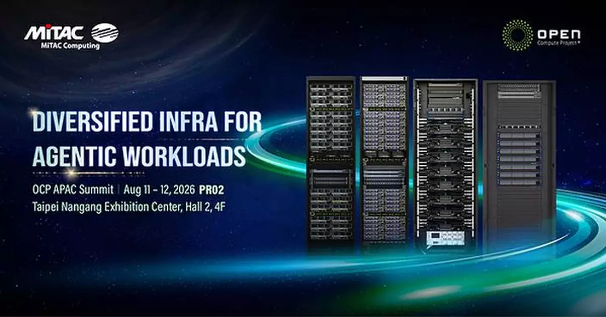 MiTAC Computing Showcases Diversified Infra for Agentic Workloads at OCP APAC Summit