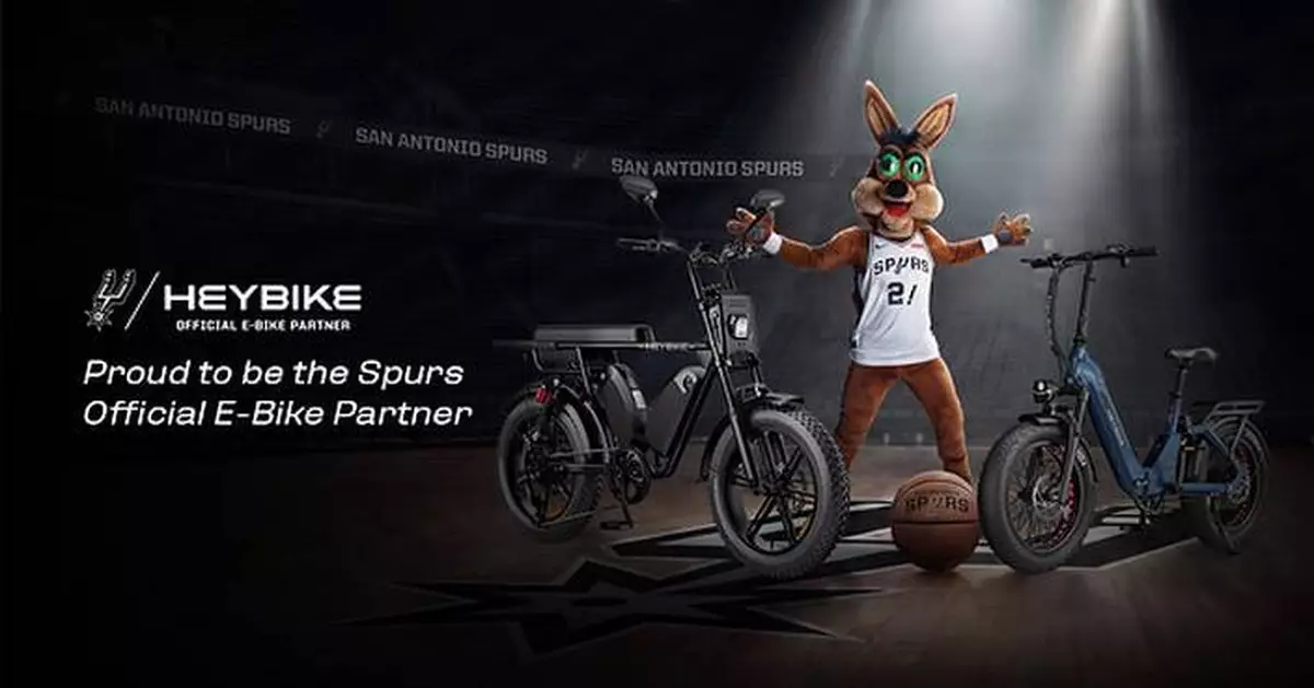 SAN ANTONIO SPURS ANNOUNCE OFFICIAL PARTNERSHIP WITH HEYBIKE